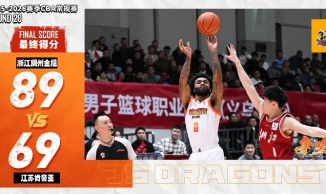常规赛20｜失误频发 客场不敌浙江